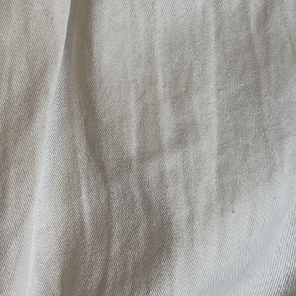 Vintage Browning St Shorts Juniors 9/10 White Pleated Chino High Waist Twill - Picture 3 of 16